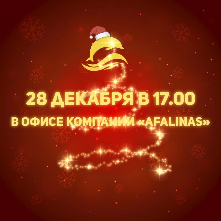 28 декабря в 17.00 в офисе компании «AfalinaS»